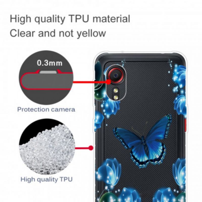 Kuori Samsung Galaxy Xcover 5 Luxury Butterfly