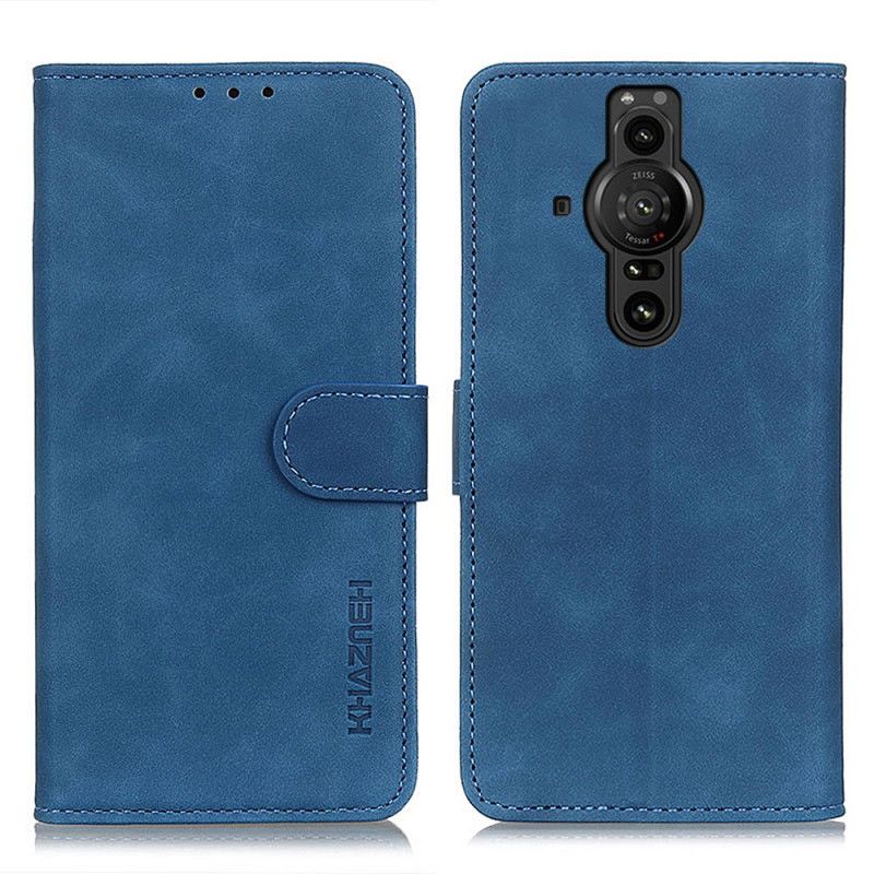 Flip Kotelot Sony Xperia Pro-i Khazneh Vintage Leather Effect