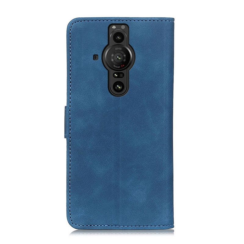 Flip Kotelot Sony Xperia Pro-i Khazneh Vintage Leather Effect