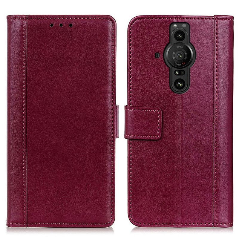 Flip Kotelot Sony Xperia Pro-i Style Leather