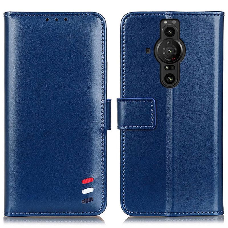 Flip Kotelot Sony Xperia Pro-i Tricolor Leather Effect