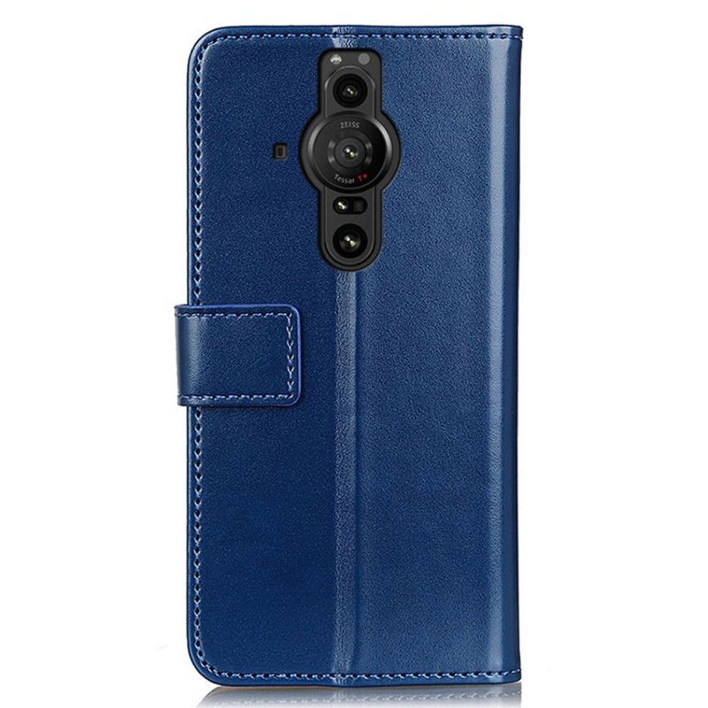 Flip Kotelot Sony Xperia Pro-i Tricolor Leather Effect