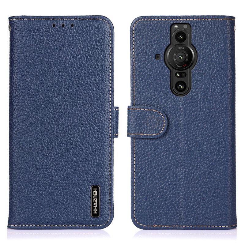 Kotelot Sony Xperia Pro-i Puhelinkuoret Lychee Leather Khazneh