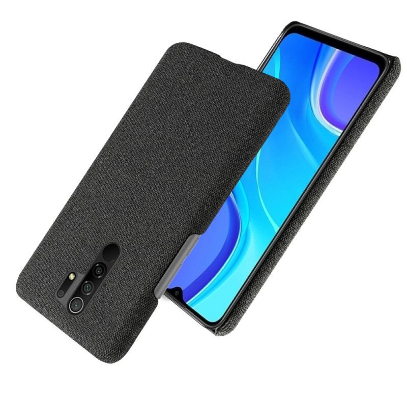 Case Kuoret Xiaomi Redmi 9 Harmaa Musta Puhelinkuoret Ksq Tyylikäs Kangas