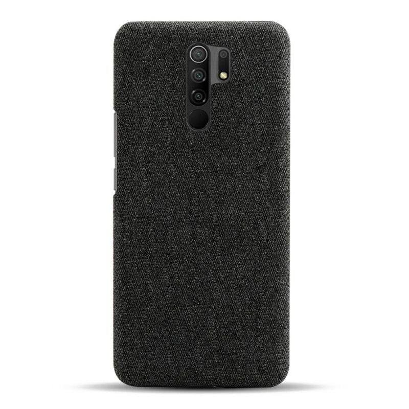 Case Kuoret Xiaomi Redmi 9 Harmaa Musta Puhelinkuoret Ksq Tyylikäs Kangas