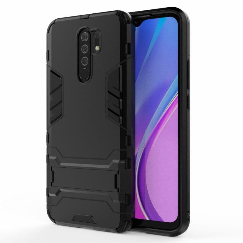 Case Kuoret Xiaomi Redmi 9 Punainen Musta Puhelinkuoret Erittäin Kestävä Kieli