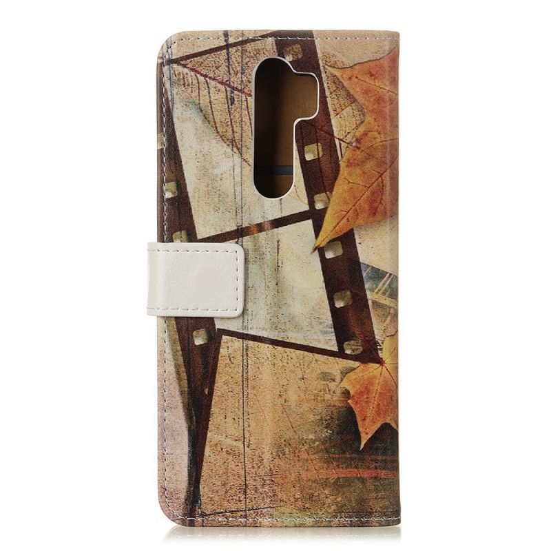 Flip Case Xiaomi Redmi 9 Eiffel-Torni Syksyllä