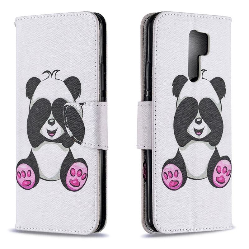 Flip Case Xiaomi Redmi 9 Hauska Panda