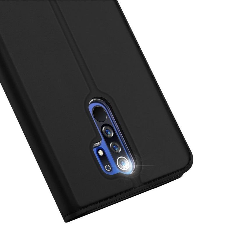 Flip Kotelot Xiaomi Redmi 9 Tummansininen Musta Pro Dux Ducis -Iho