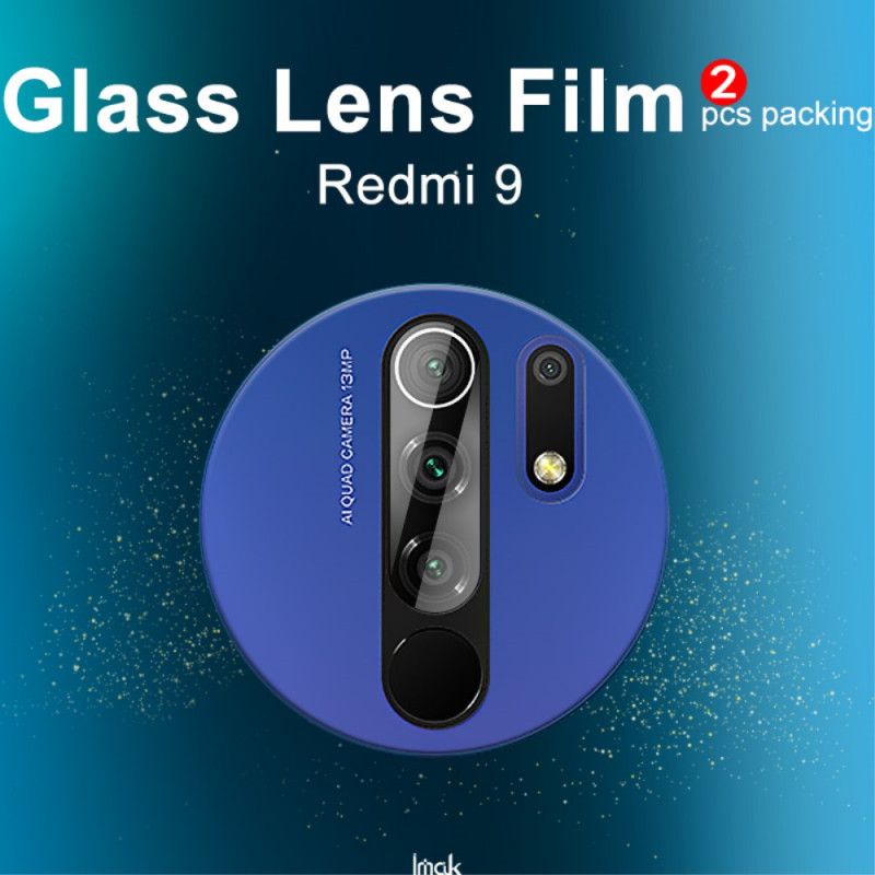 Karkaistu Lasisuoja Xiaomi Redmi 9 Imak -Objektiiville