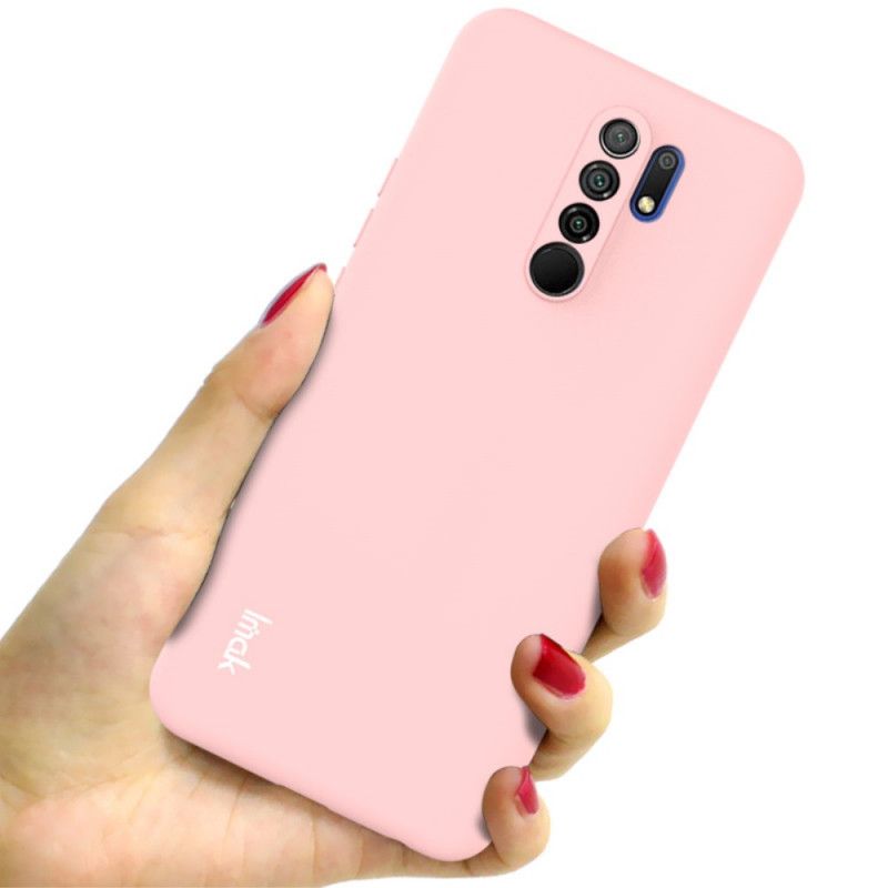 Kuori Xiaomi Redmi 9 Punainen Musta Imak Uc-2 -Sarjan Kaatovärit Suojakuori