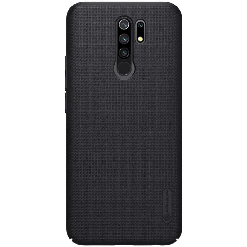 Kuori Xiaomi Redmi 9 Punainen Musta Jäykkä Himmeä Nillkin