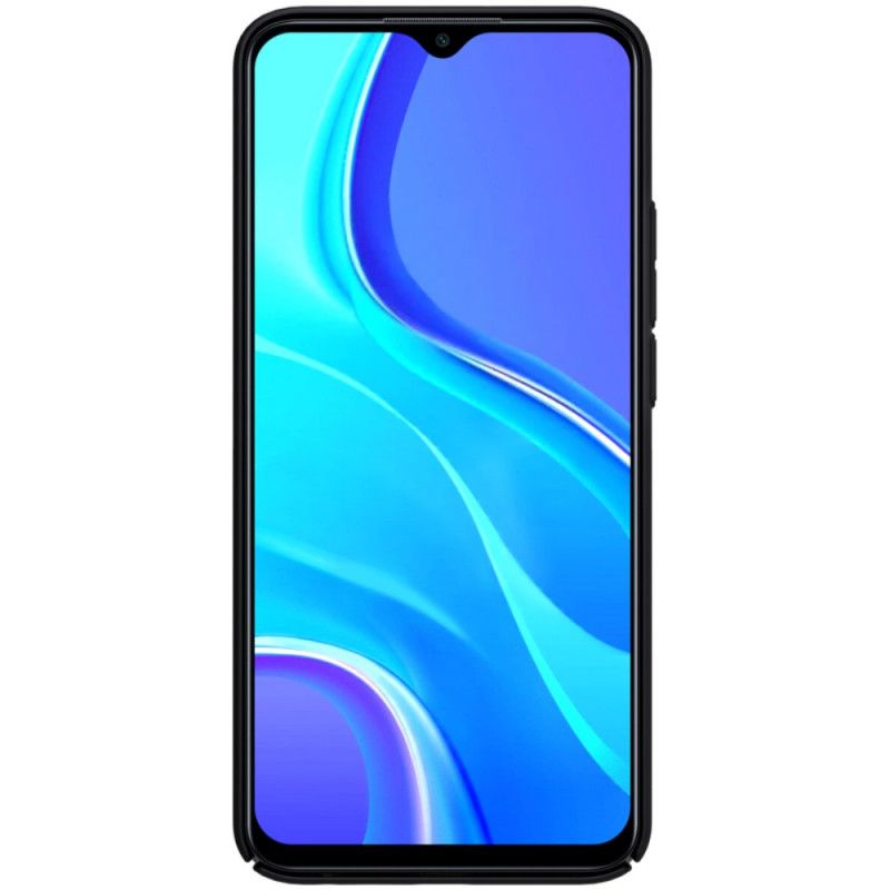 Kuori Xiaomi Redmi 9 Punainen Musta Jäykkä Himmeä Nillkin