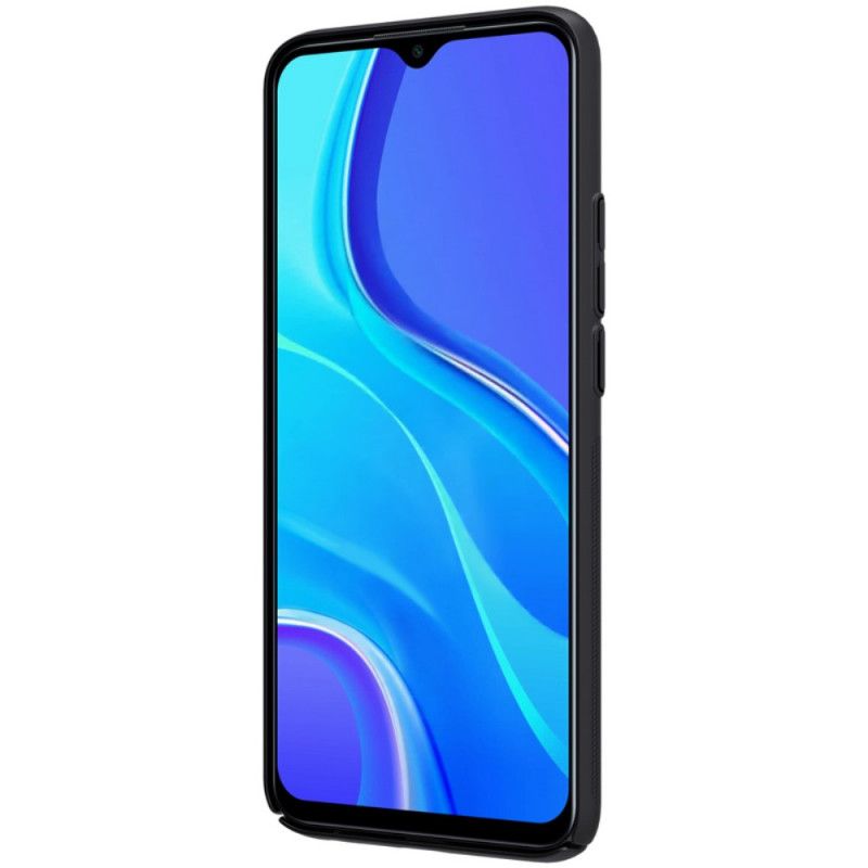 Kuori Xiaomi Redmi 9 Punainen Musta Jäykkä Himmeä Nillkin