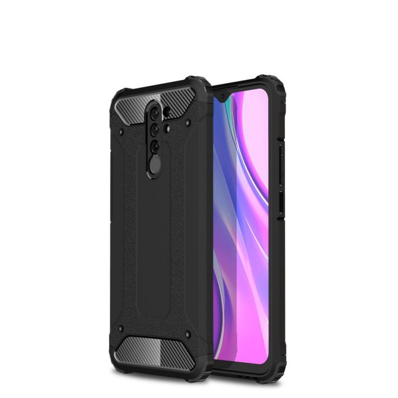 Kuori Xiaomi Redmi 9 Punainen Musta Perhe