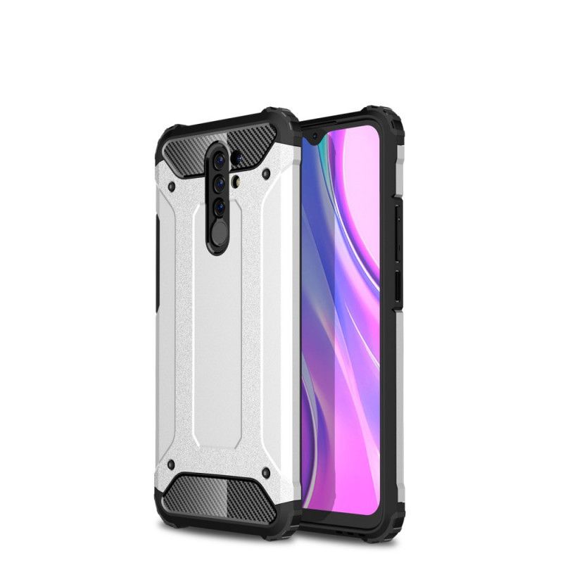 Kuori Xiaomi Redmi 9 Punainen Musta Perhe