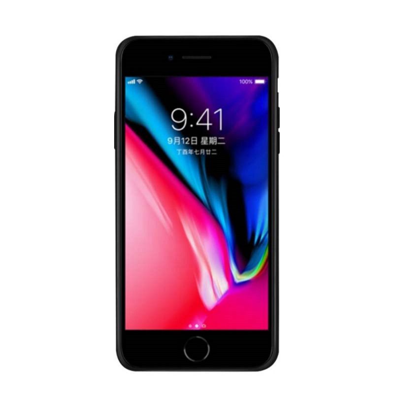 Kuori iPhone 7 / 8 / SE 2 Keltainen Punainen Karkaistun Lasin Värit Nxe