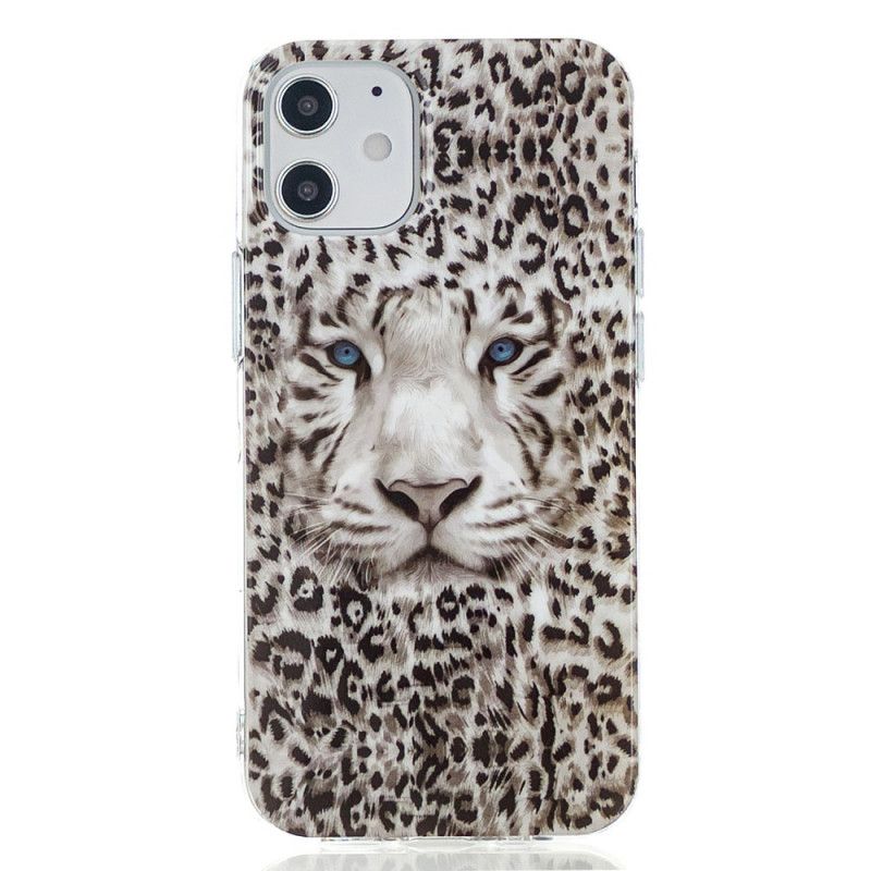 Case Kuoret iPhone 12 Mini Puhelinkuoret Fluoresoiva Leopardi