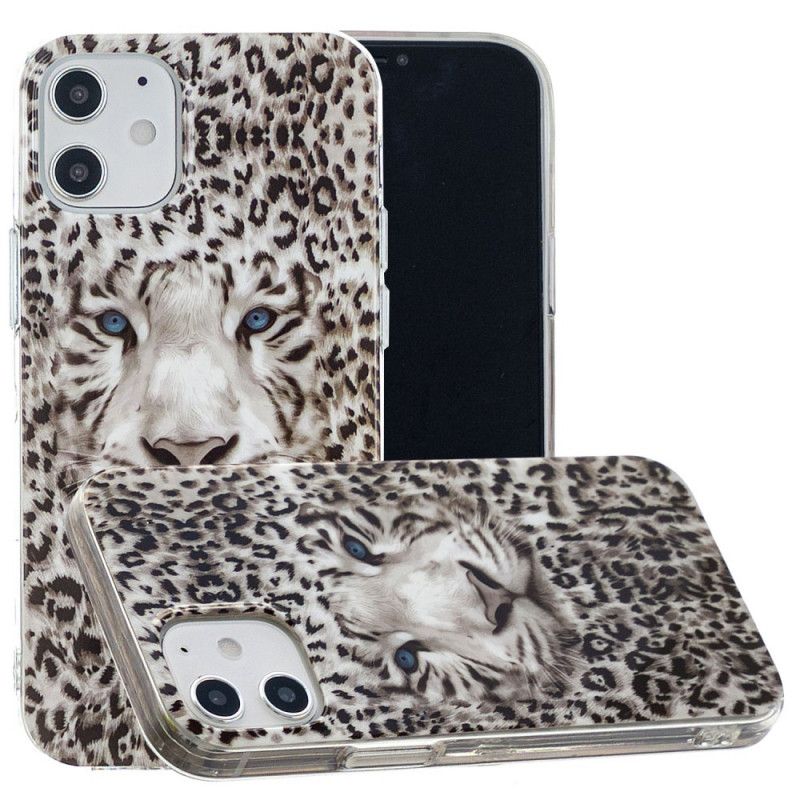 Case Kuoret iPhone 12 Mini Puhelinkuoret Fluoresoiva Leopardi