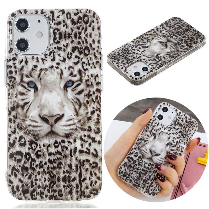 Case Kuoret iPhone 12 Mini Puhelinkuoret Fluoresoiva Leopardi