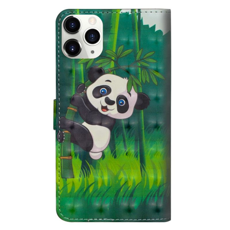 Kotelot iPhone 12 Mini Panda Ja Bambu