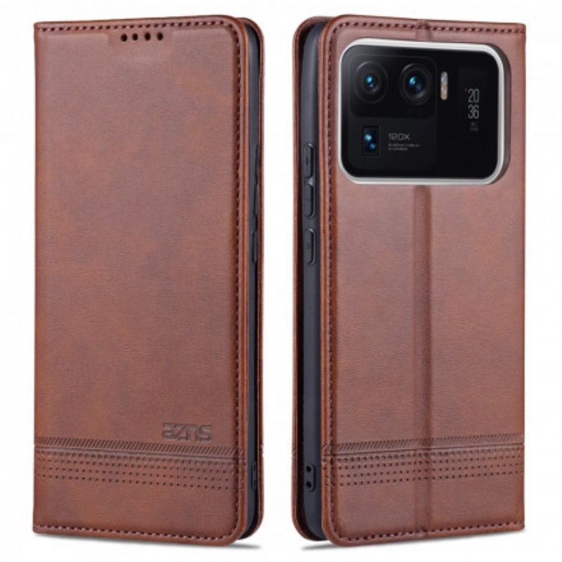 Flip Kotelot Xiaomi Mi 11 Ultra Azns Leather Style Suojakuori