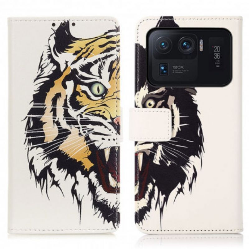 Flip Kotelot Xiaomi Mi 11 Ultra Fierce Tiger