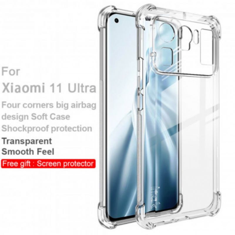 Kuori Case Xiaomi Mi 11 Ultra Puhelinkuoret Läpinäkyvä Silky Imak