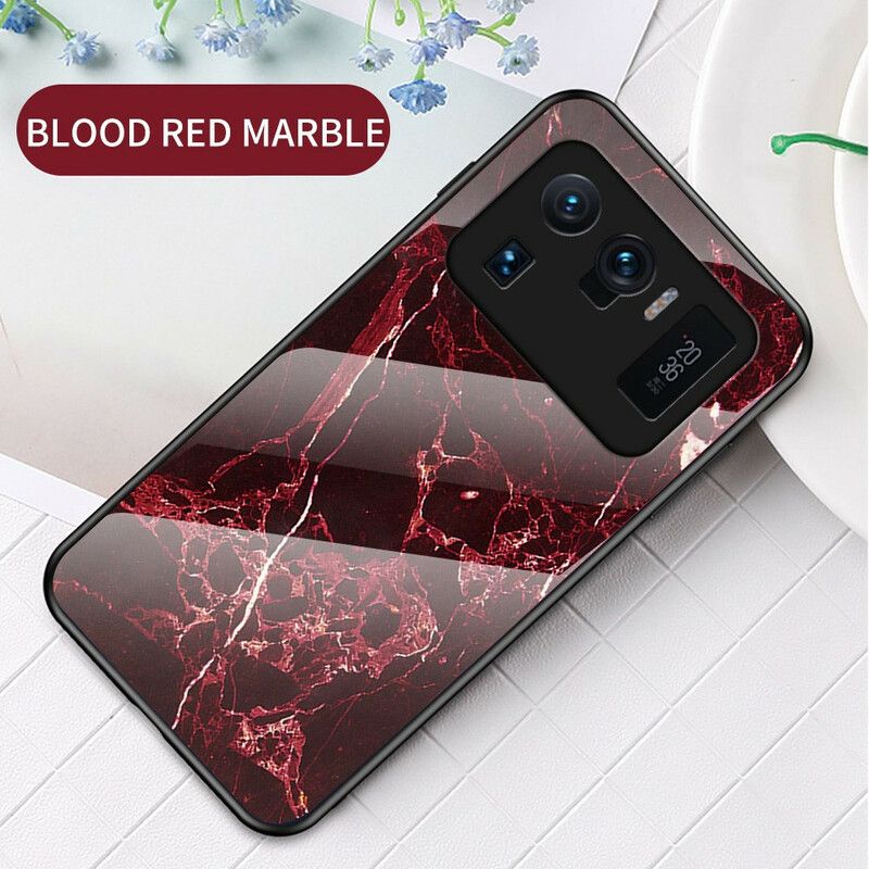 Kuori Xiaomi Mi 11 Ultra Marble Colors Tempered Glass