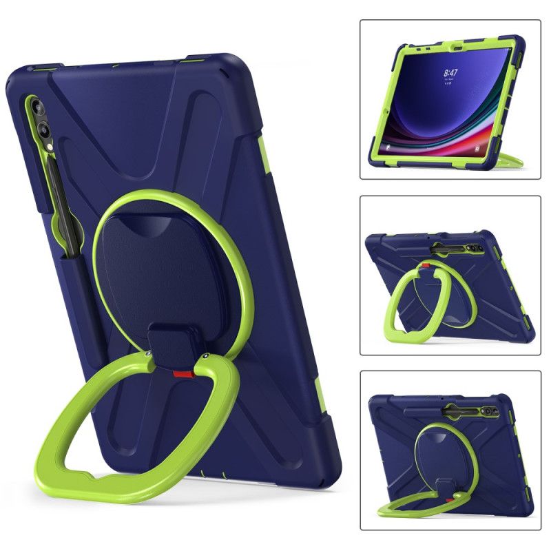 Case Samsung Galaxy Tab S9 Fe Plus Puhelinkuoret Monitoiminen Pyörivä Tuki Ja Kahva