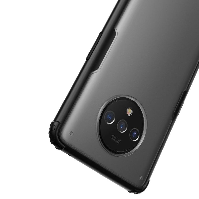 Kuori OnePlus 7T Punainen Musta Himmeä Hybridi