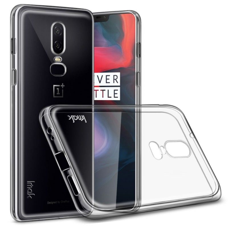 Case Kuoret OnePlus 6 Puhelinkuoret Läpinäkyvä Imak