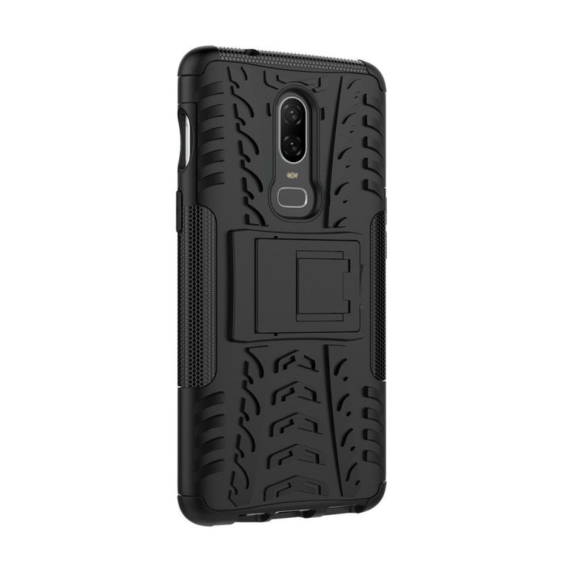 Kuori OnePlus 6 Harmaa Musta Erittäin Kestävä