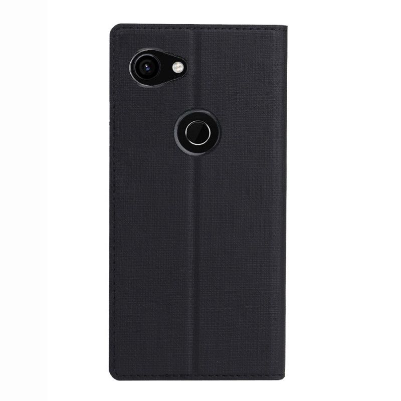 Flip Kotelot Google Pixel 3A XL Harmaa Musta Kuvioitu Vili Dmx Suojakuori