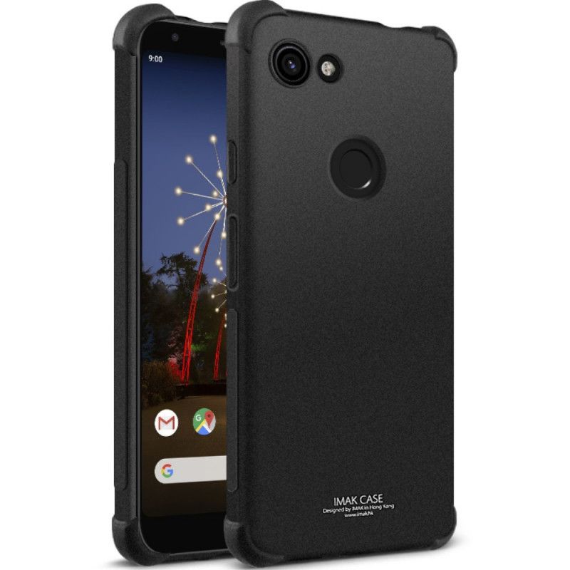 Kuori Google Pixel 3A XL Harmaa Musta Imak Silkkinen