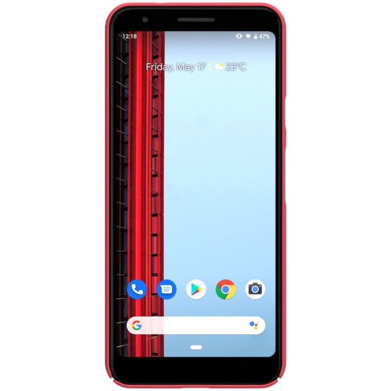 Kuori Google Pixel 3A XL Kulta Punainen Jäykkä Himmeä Nillkin