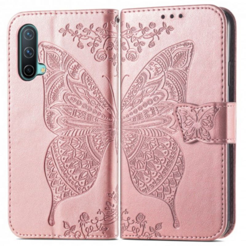 Flip Kotelot Oneplus Nord Ce 5g Half Butterflies