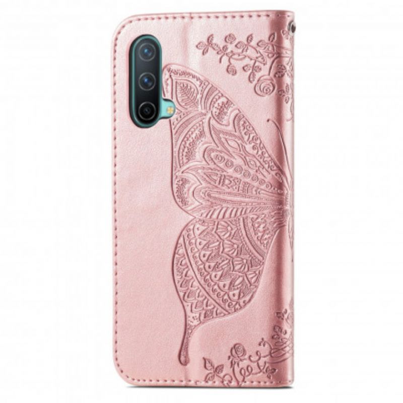 Flip Kotelot Oneplus Nord Ce 5g Half Butterflies