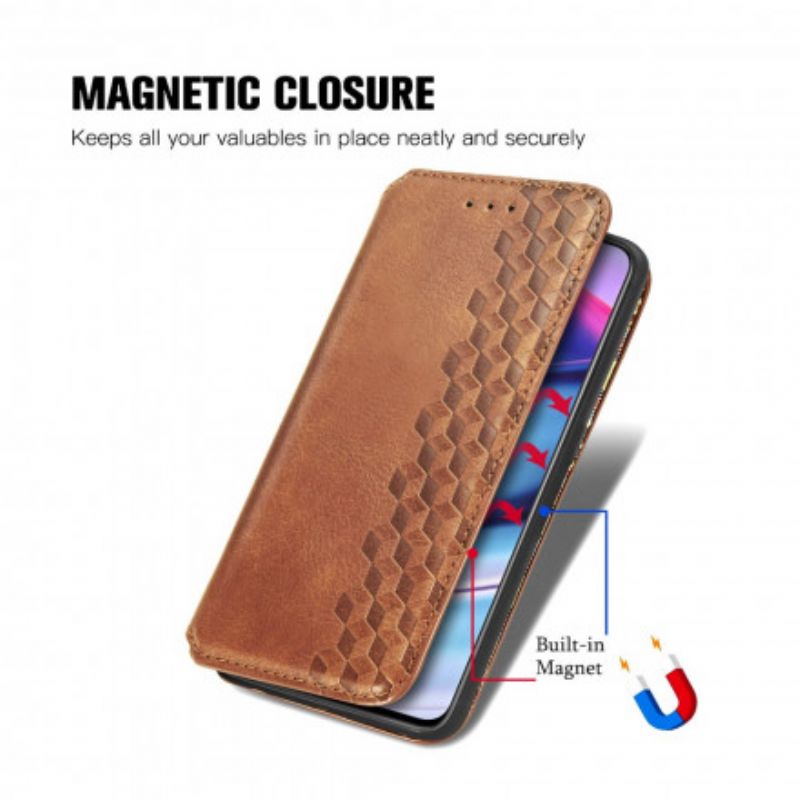 Flip Kotelot Oneplus Nord Ce 5g Leather Effect Diamond Texture