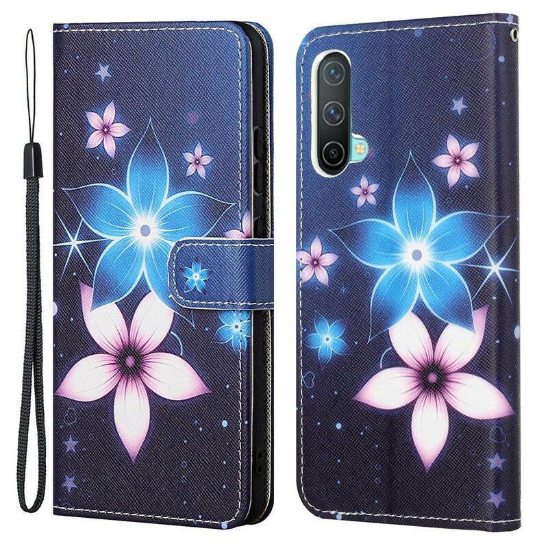 Flip Kotelot Oneplus Nord Ce 5g Lunar Strappy Flowers