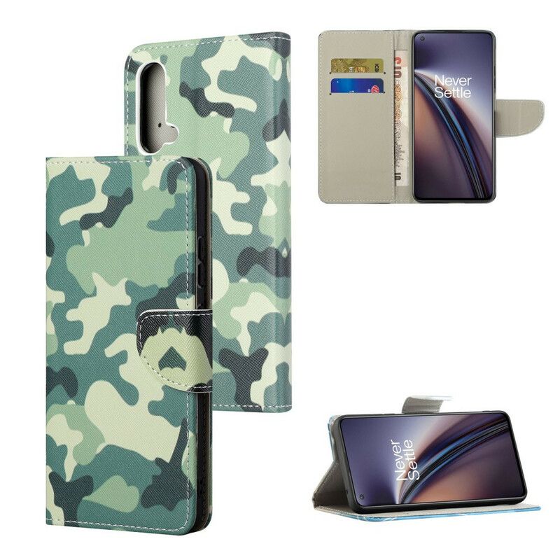 Flip Kotelot Oneplus Nord Ce 5g Military Camouflage