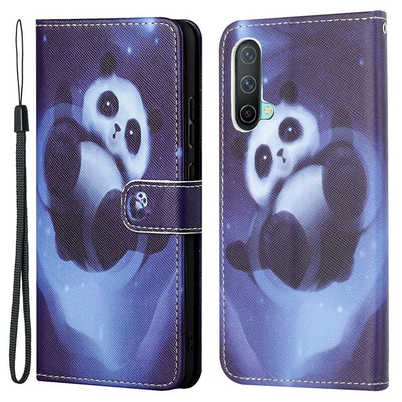 Flip Kotelot Oneplus Nord Ce 5g Panda Space Strappy