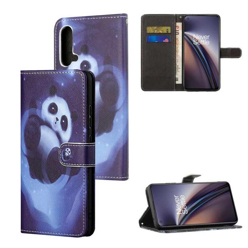 Flip Kotelot Oneplus Nord Ce 5g Panda Space Strappy