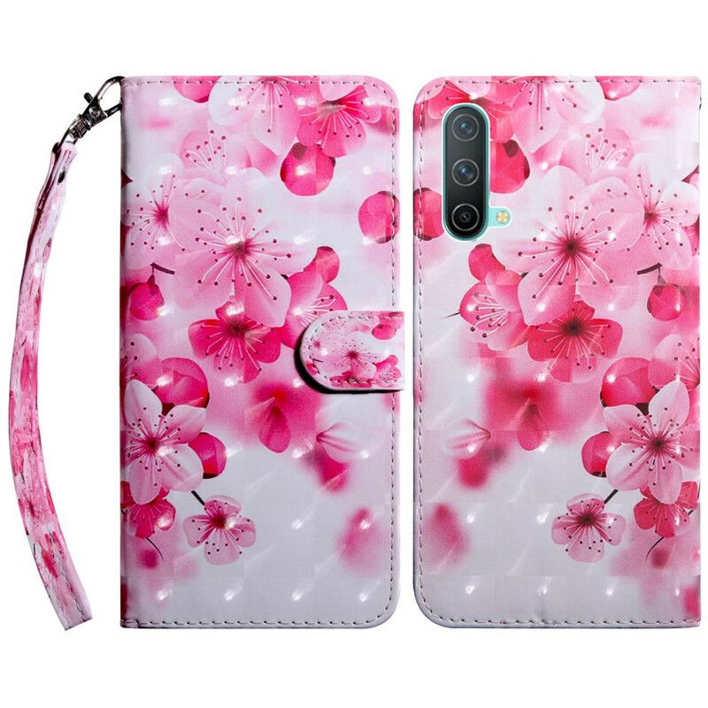 Flip Kotelot Oneplus Nord Ce 5g Pink Flowers