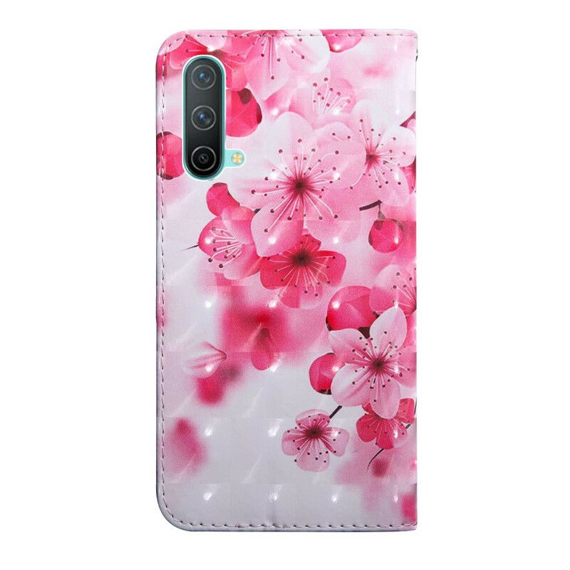 Flip Kotelot Oneplus Nord Ce 5g Pink Flowers