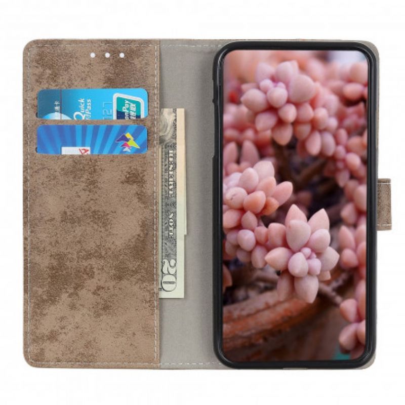 Flip Kotelot Oneplus Nord Ce 5g Vintage Faux Leather