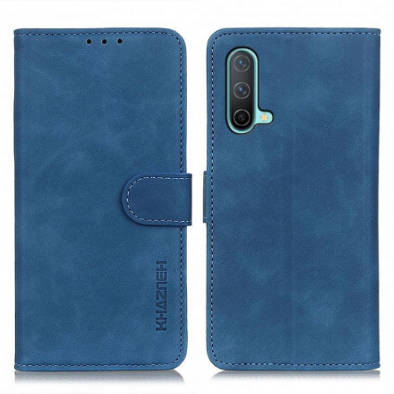 Kotelot Oneplus Nord Ce 5g Khazneh Vintage Leather Effect