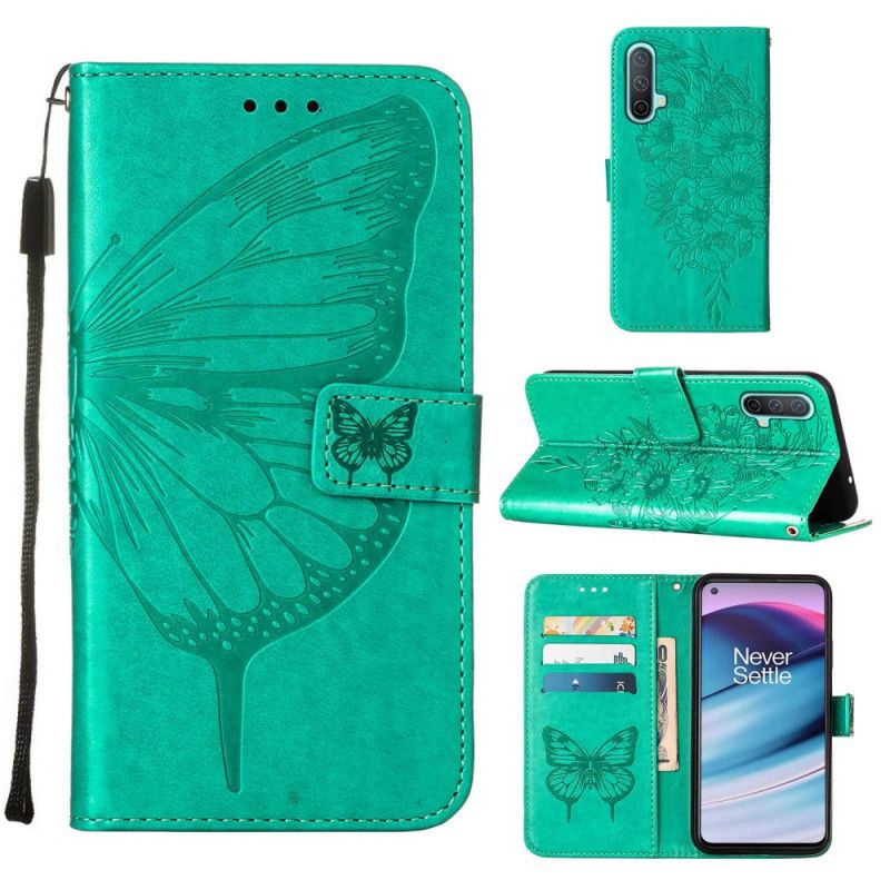 Kotelot Oneplus Nord Ce 5g Puhelinkuoret Butterfly Design