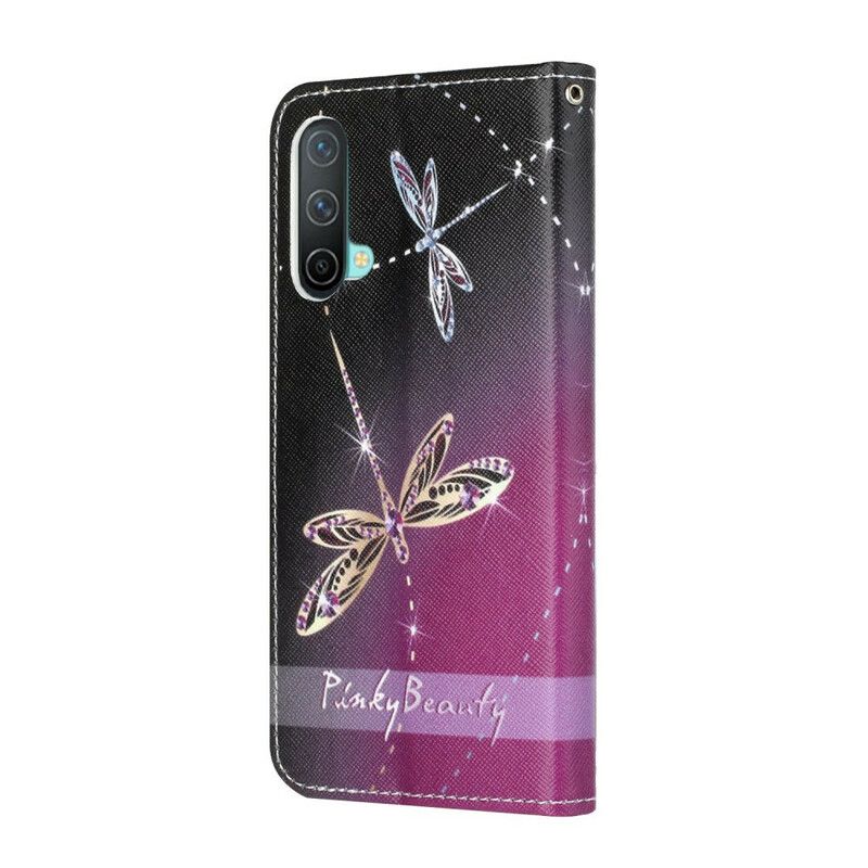 Kotelot Oneplus Nord Ce 5g Puhelinkuoret Strappy Dragonflies