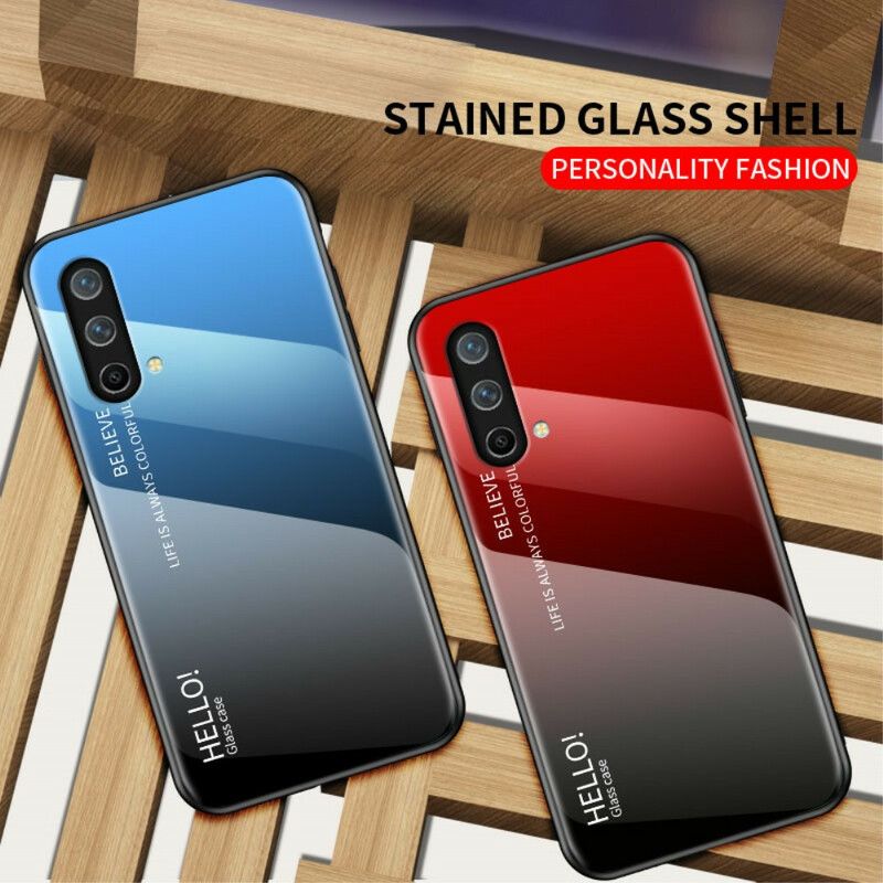 Kuori Case Oneplus Nord Ce 5g Puhelinkuoret Tempered Glass Hei